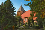 Seemannskirche des Ostseebades Prerow auf dem Darß