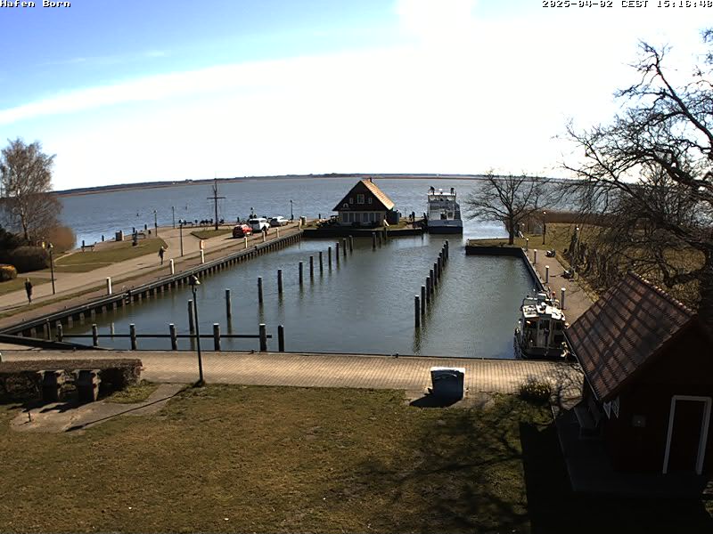 Webcam Hafen Born a. Darss